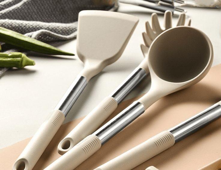 Kitchen-Utensil-Set-Khaki-12pc