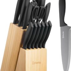 Set of Knives in a stand board